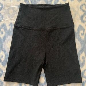 Beyond Yoga Black High-Waisted Bike Shorts